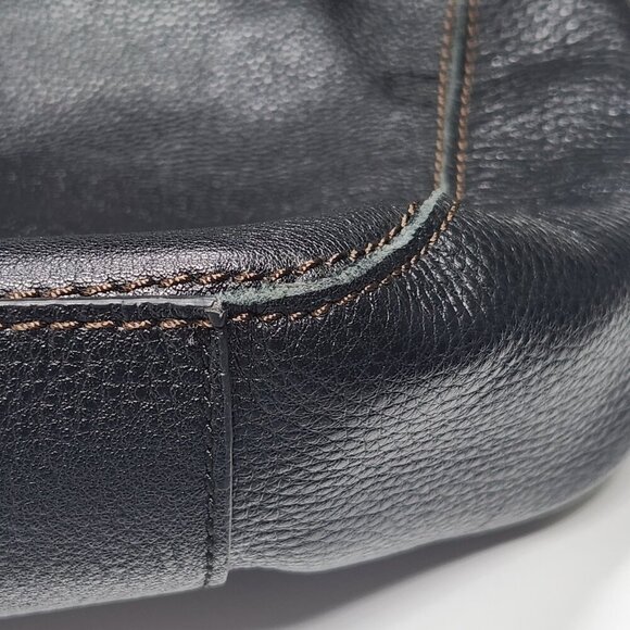 The Sak Leather Crossbody Bag Purse Black - Picture 8 of 16